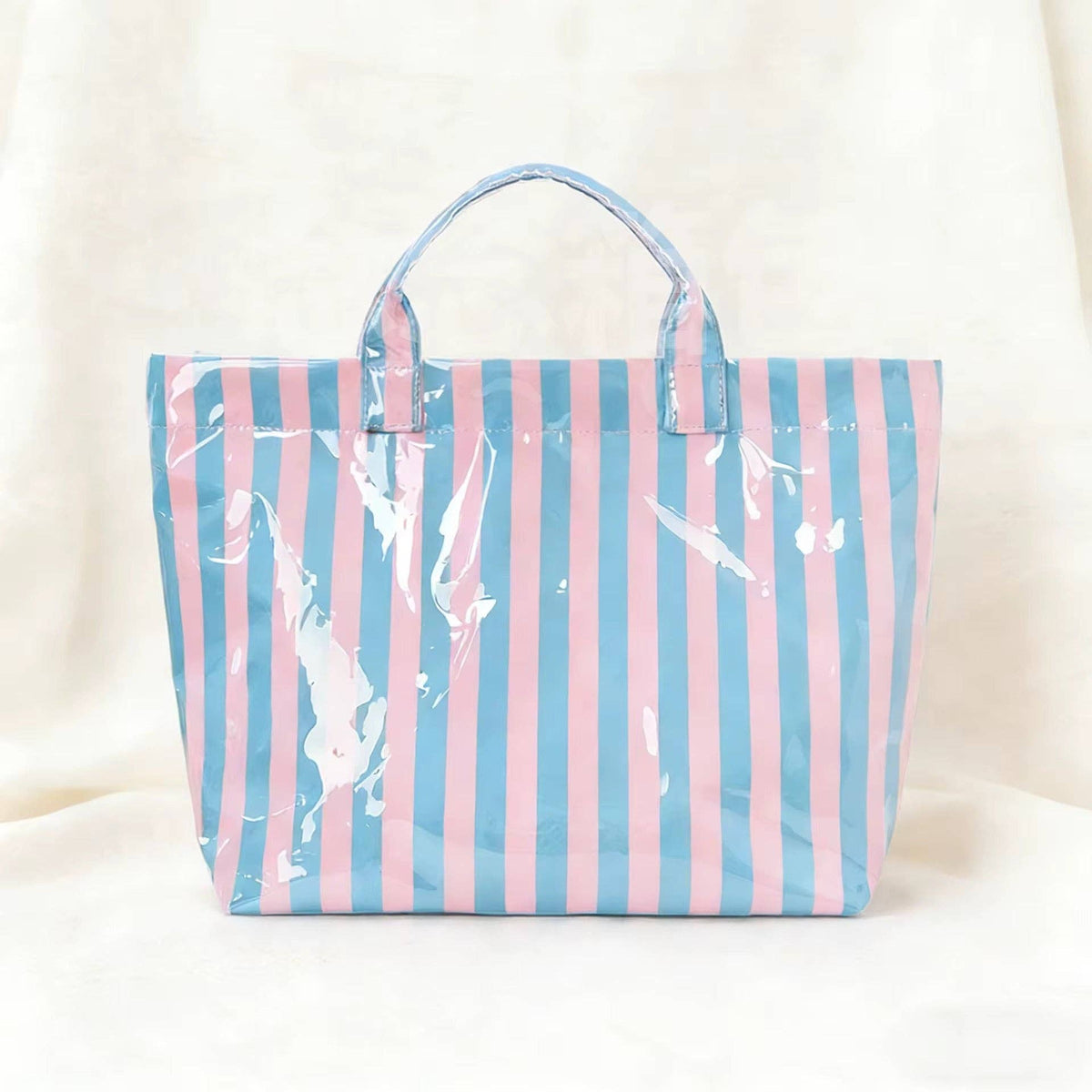 Preppy Striped Tote
