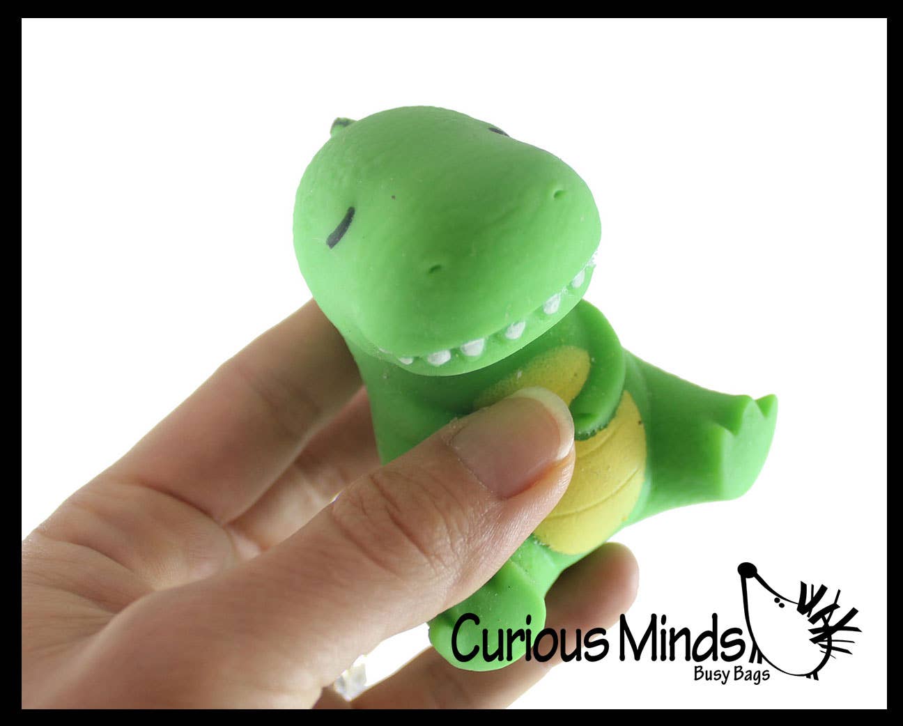 Dinosaur Soft Cream Doh Filled Stress Ball - Squishy Gooe