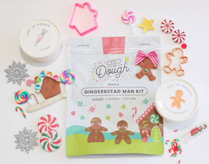 Gingerbread Baking Playdough Kit