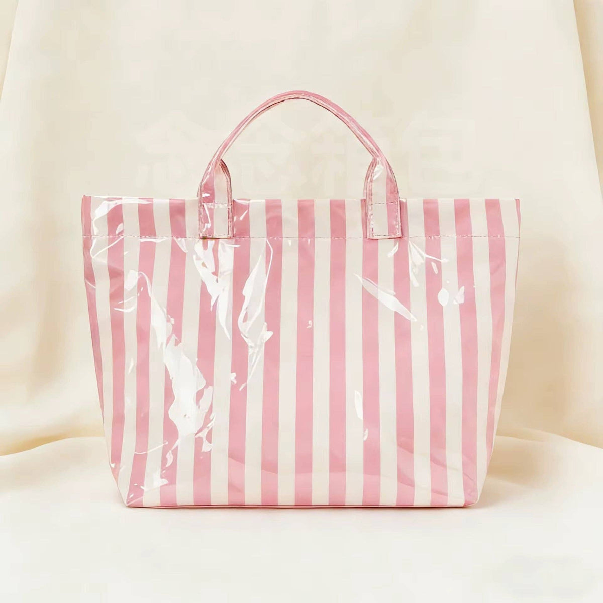 Preppy Striped Tote