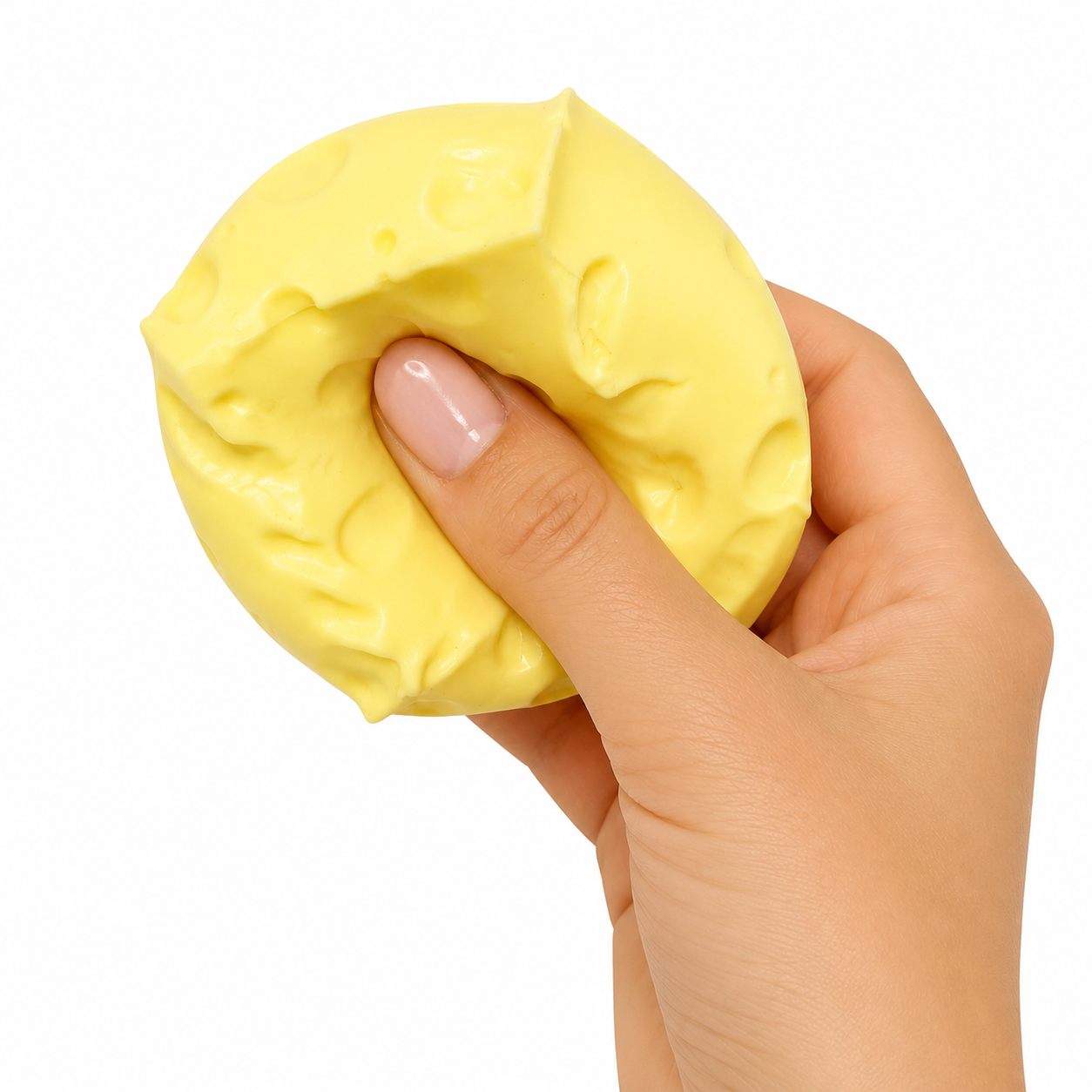 Cheese Memory Vaseline Squishy 2" MSS9