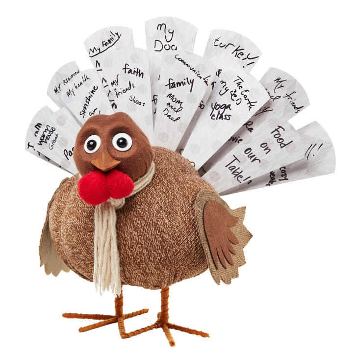 Turkey on the Table - Thanksgiving Decor and Activity