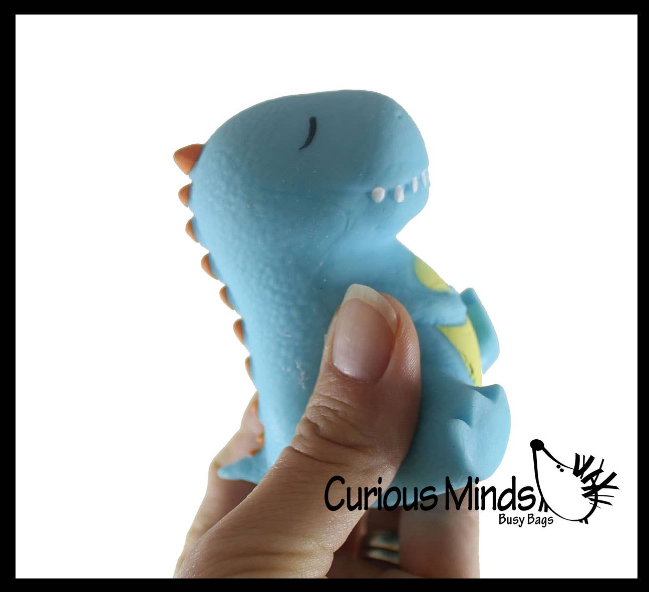 Dinosaur Soft Cream Doh Filled Stress Ball - Squishy Gooe