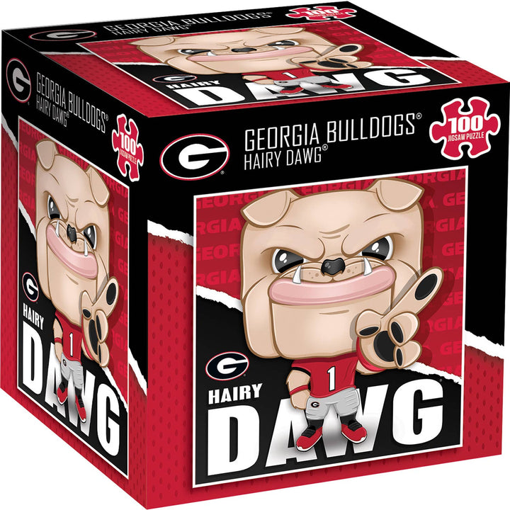 Hairy Dawg - Georgia Bulldogs Mascot 100 Piece Puzzle
