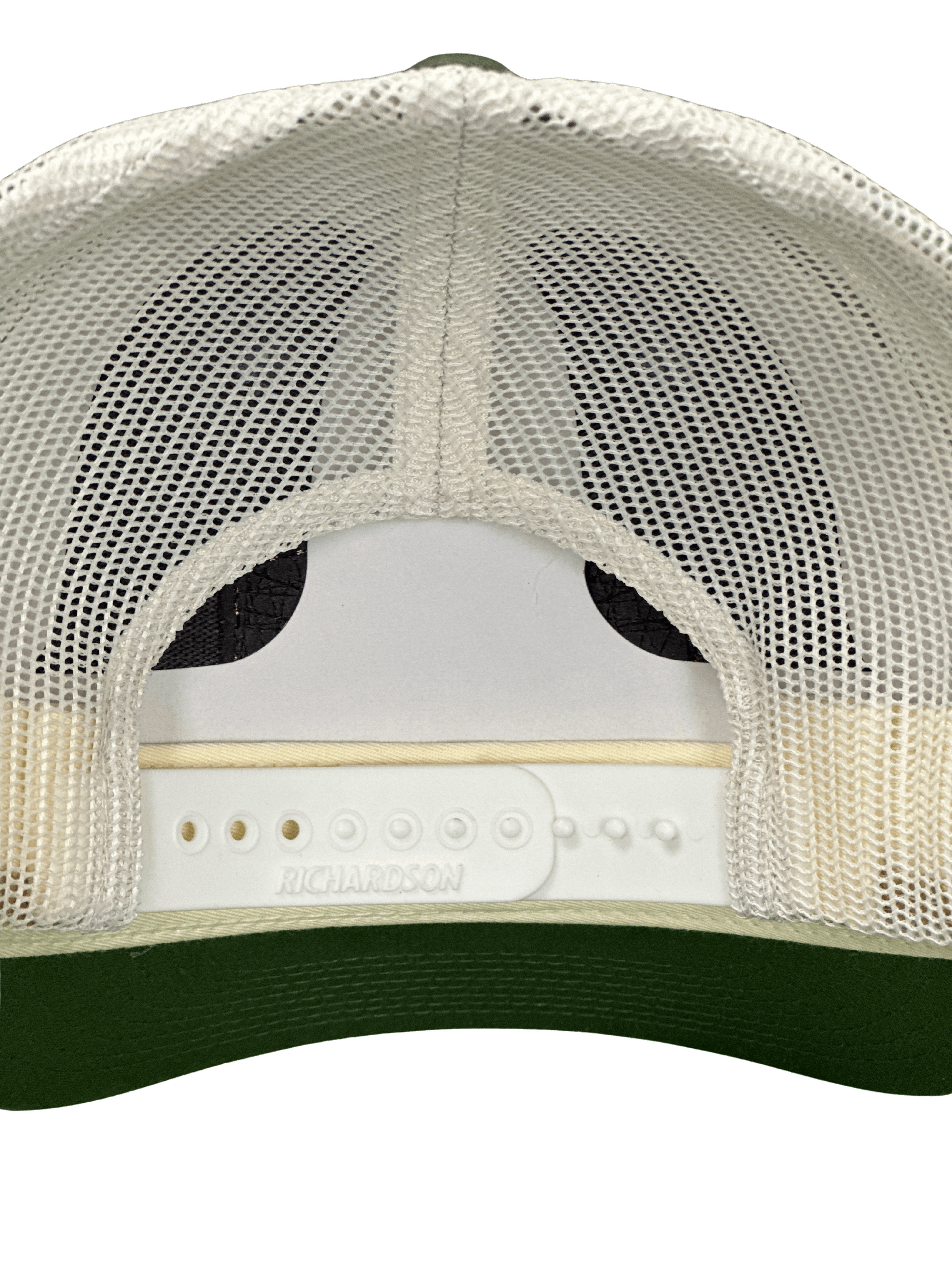 Leather Logo Hat Grey & Moss