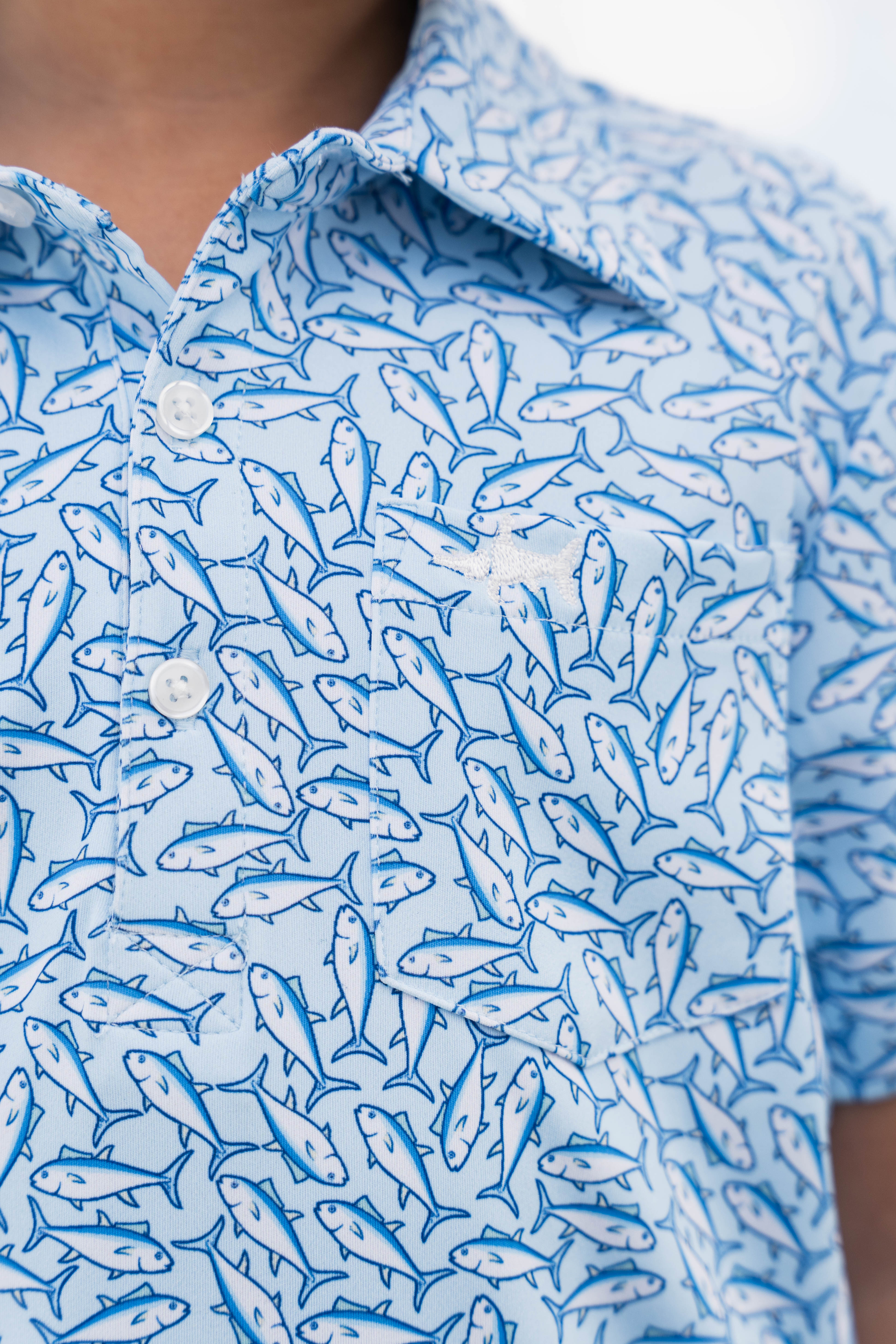 Inshore Performance Polo Tuna