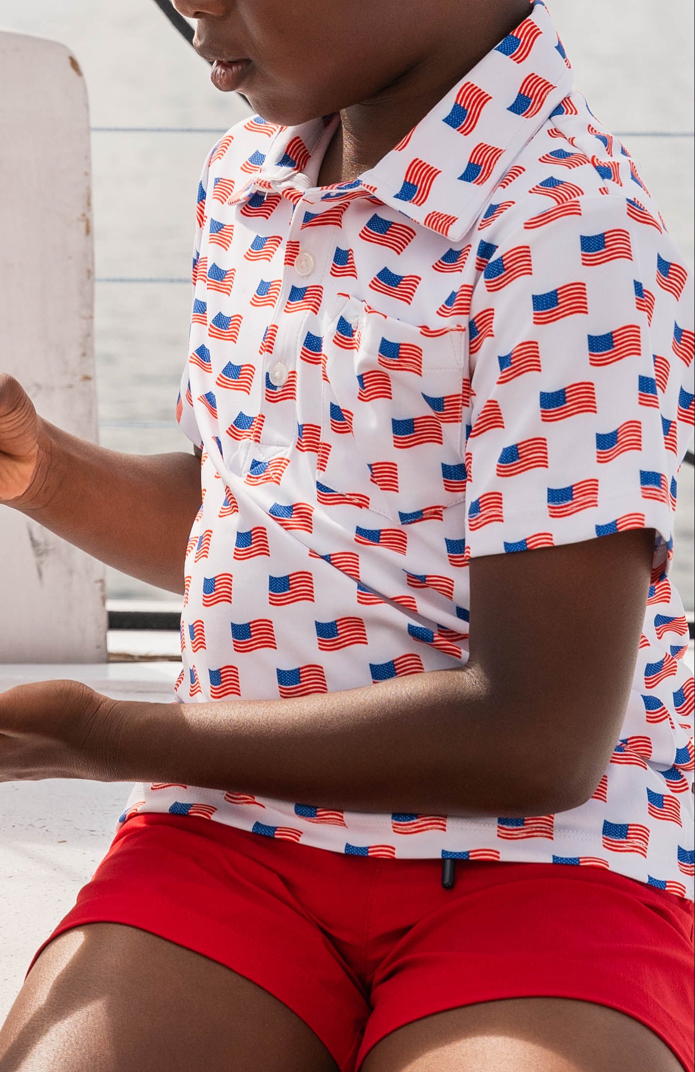 Inshore Performance Polo Flags