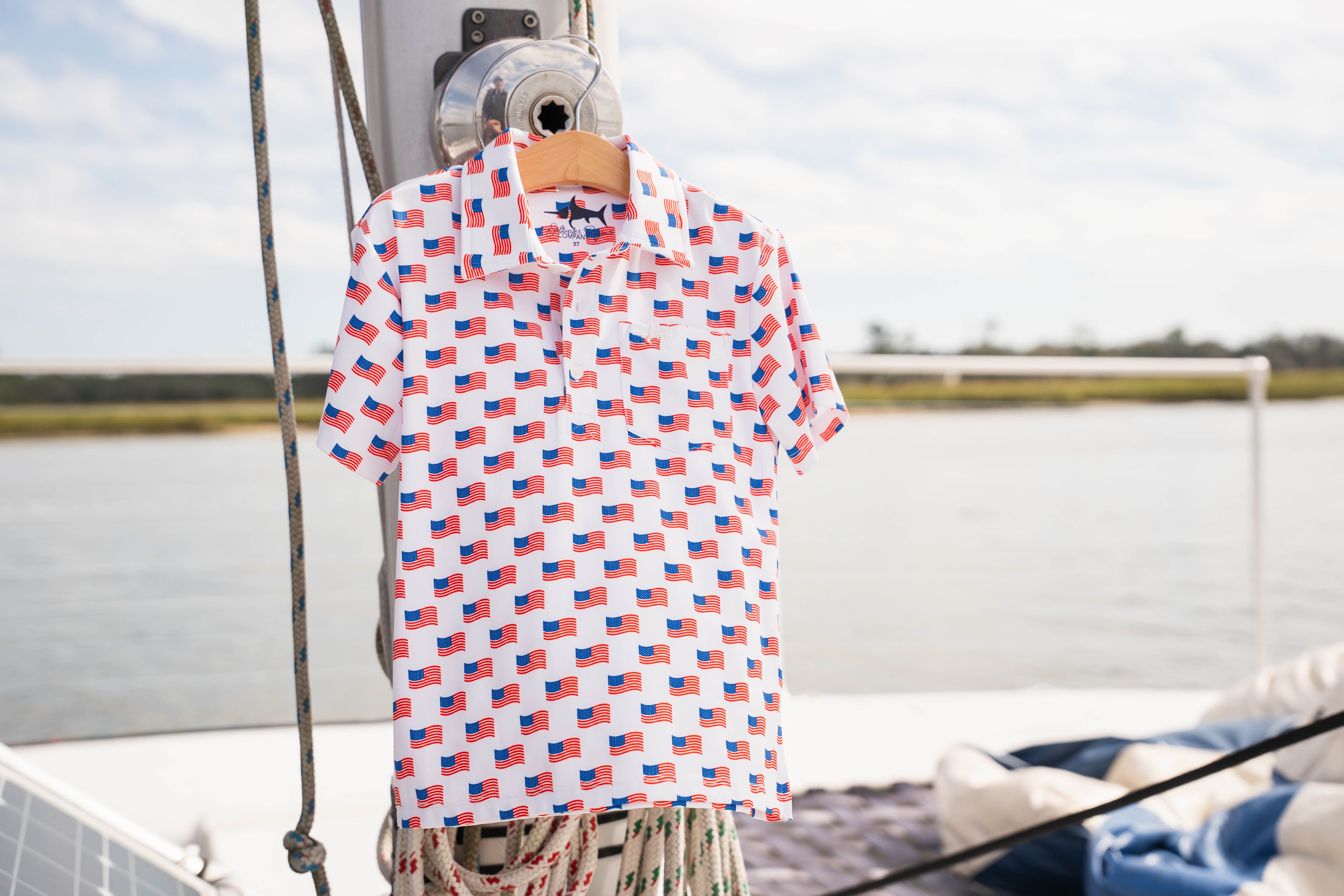 Inshore Performance Polo Flags