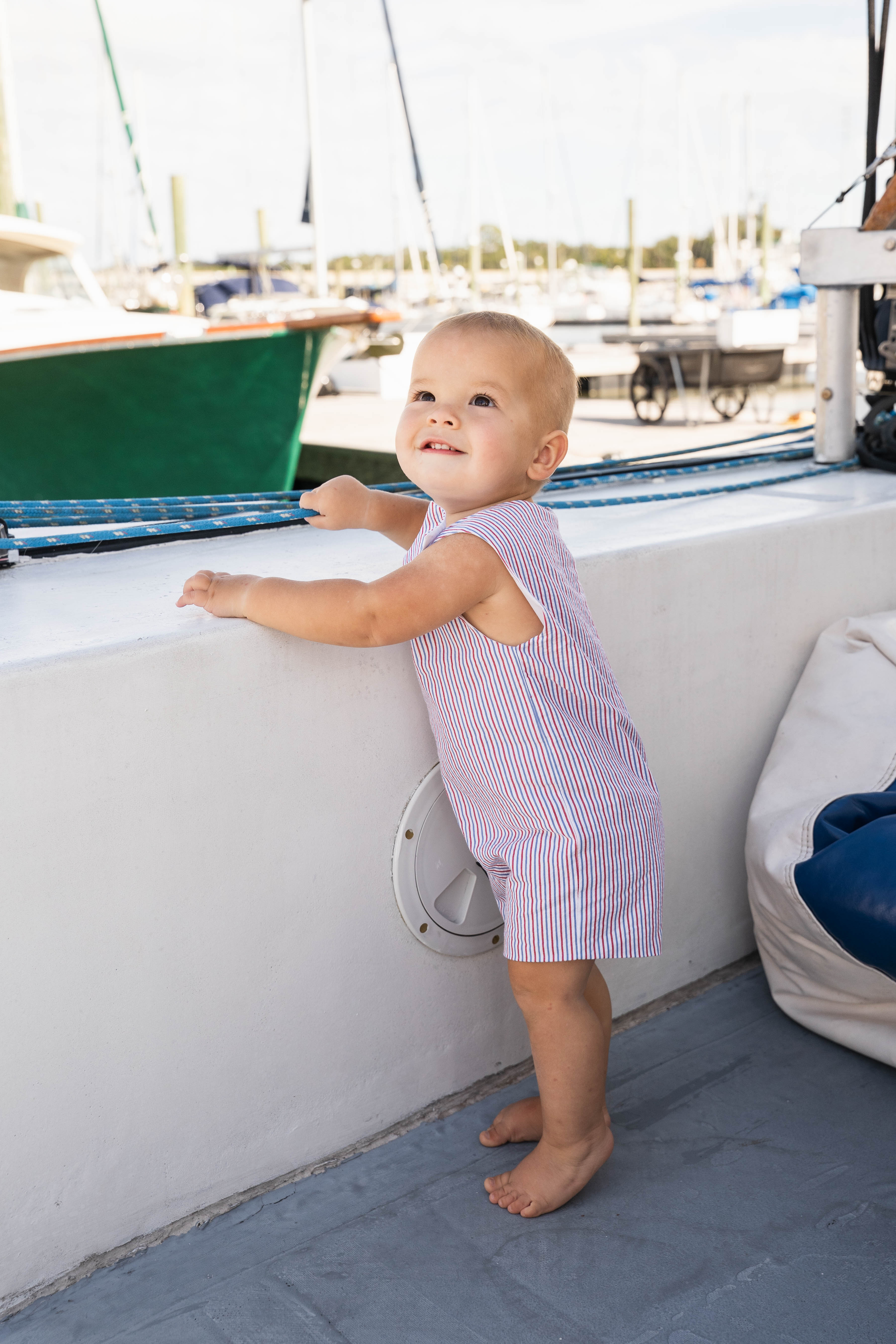 Rivers Jon Jon Patriotic Seersucker