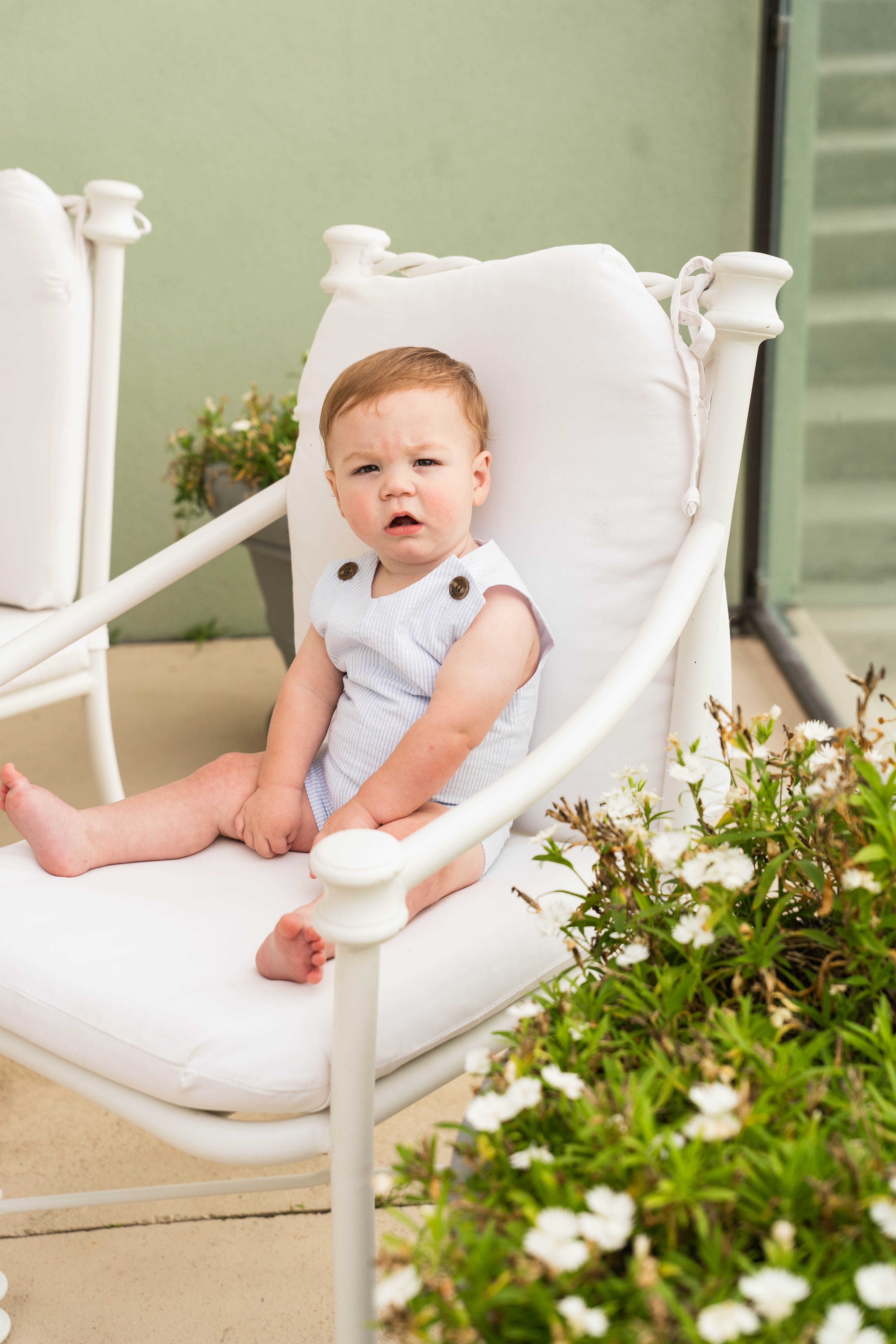 Rivers Jon Jon Light Blue Seersucker