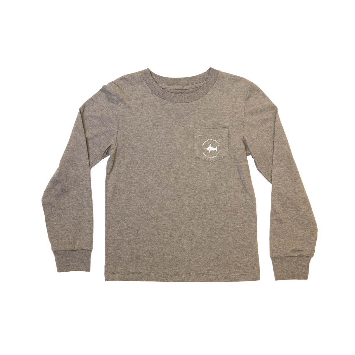 Hunt Scene Tee LS - Heather Brown