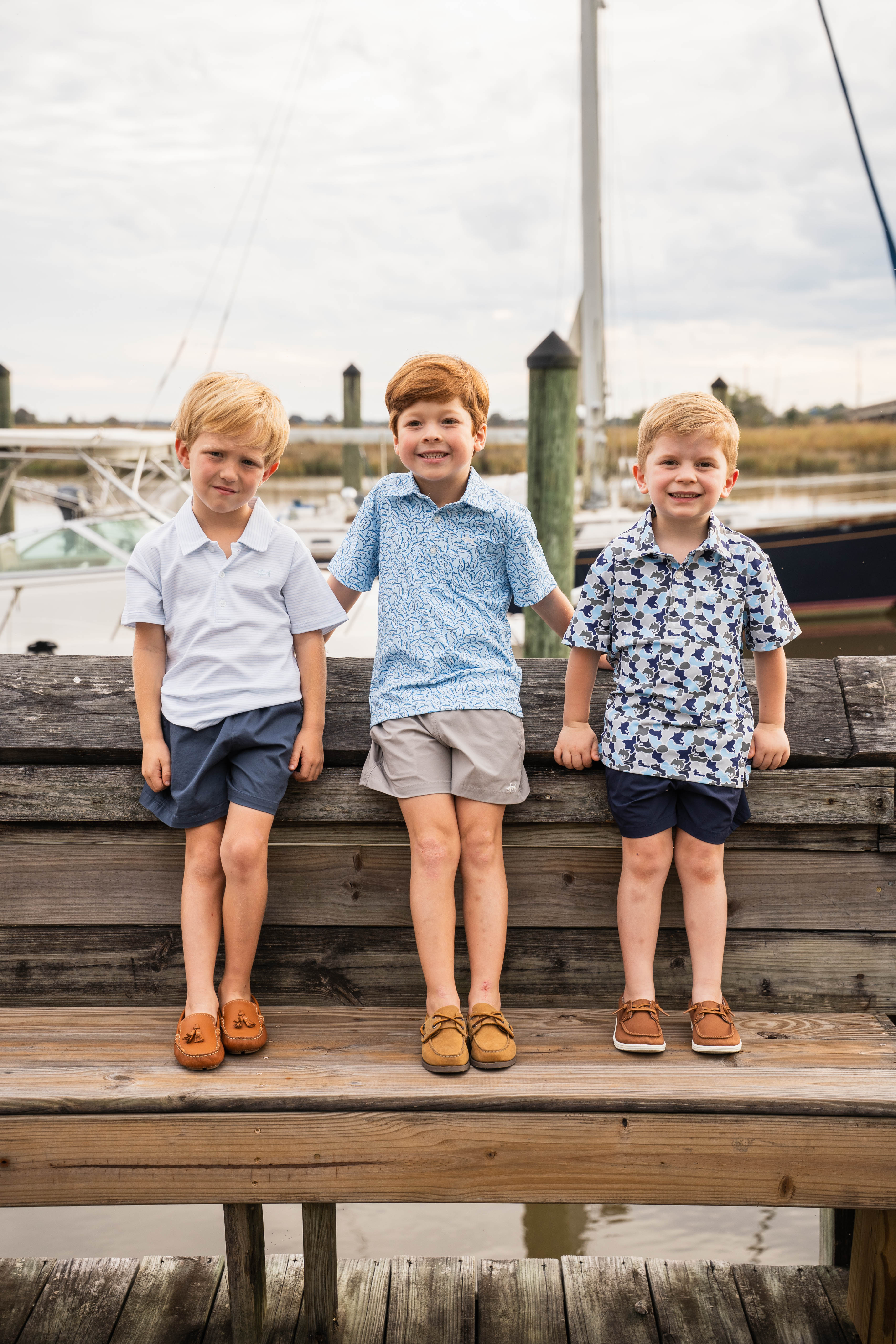 Inlet Boys Performance Short Grey