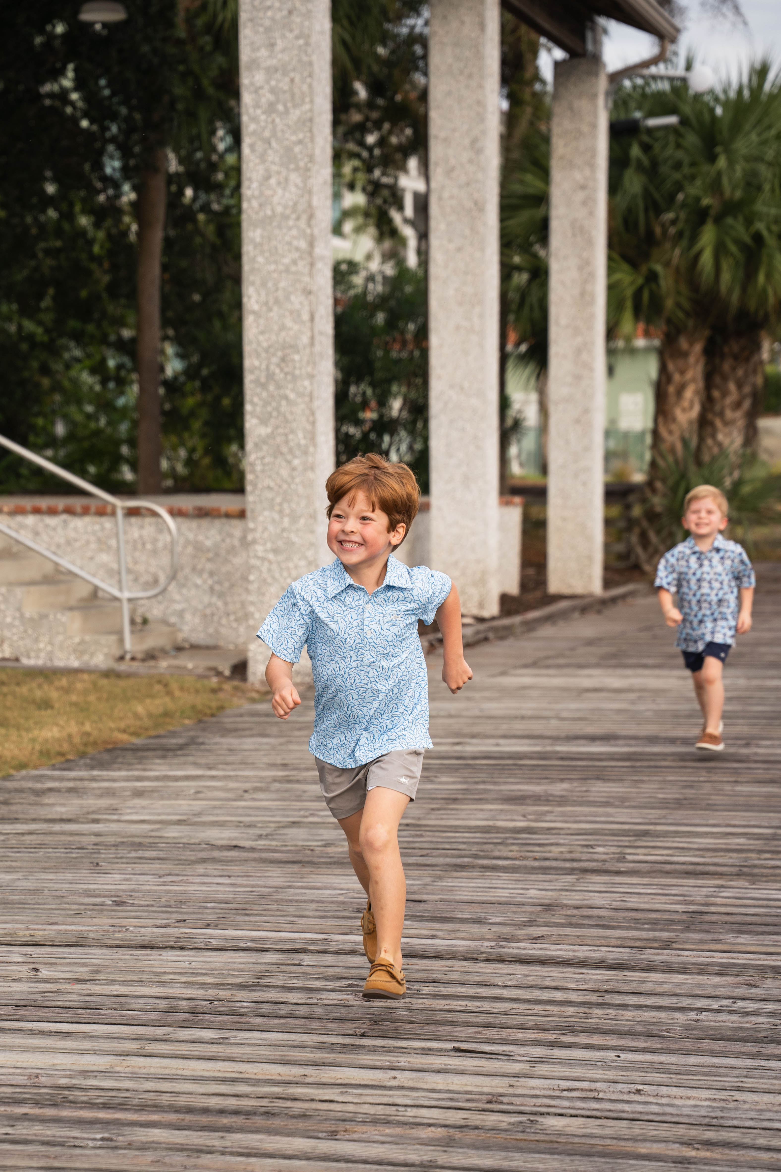 Inlet Boys Performance Short Grey