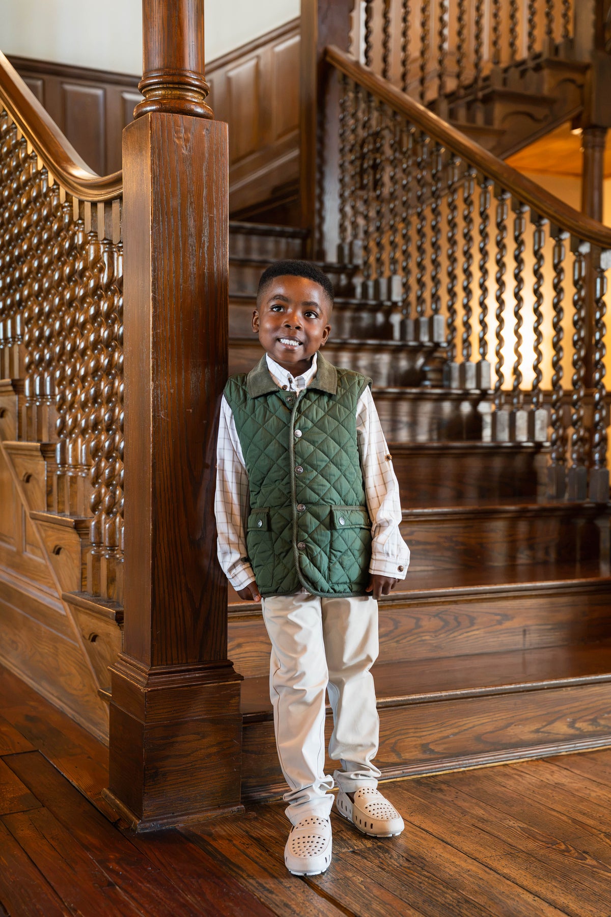 Derby Vest - Olive