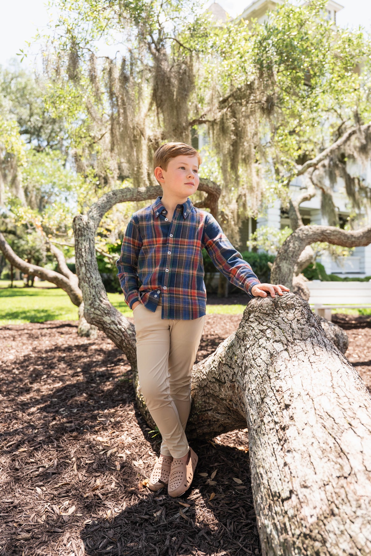 Folly Island Flannel - Blue Plaid