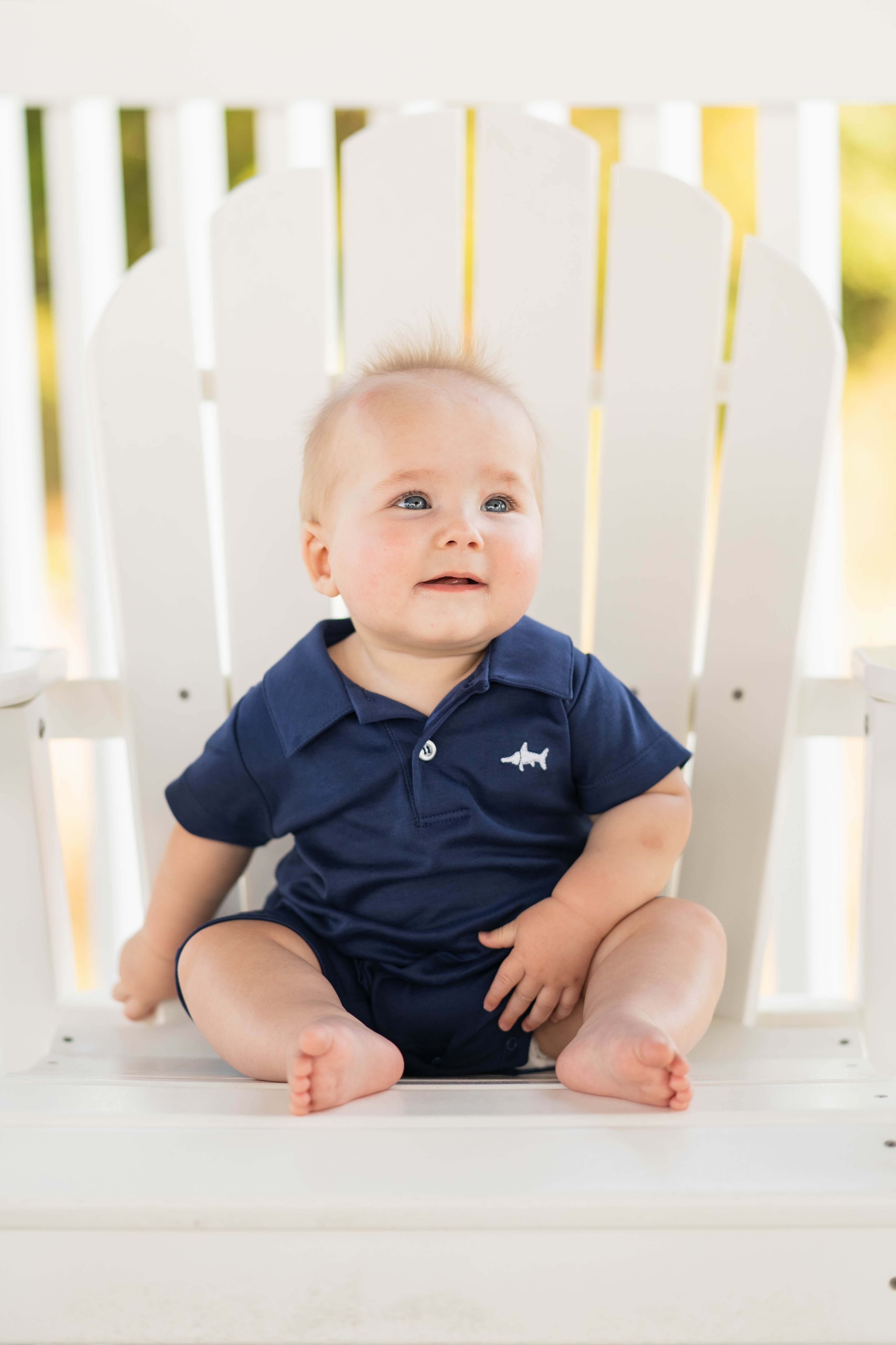 SBC Signature Pima Polo Romper