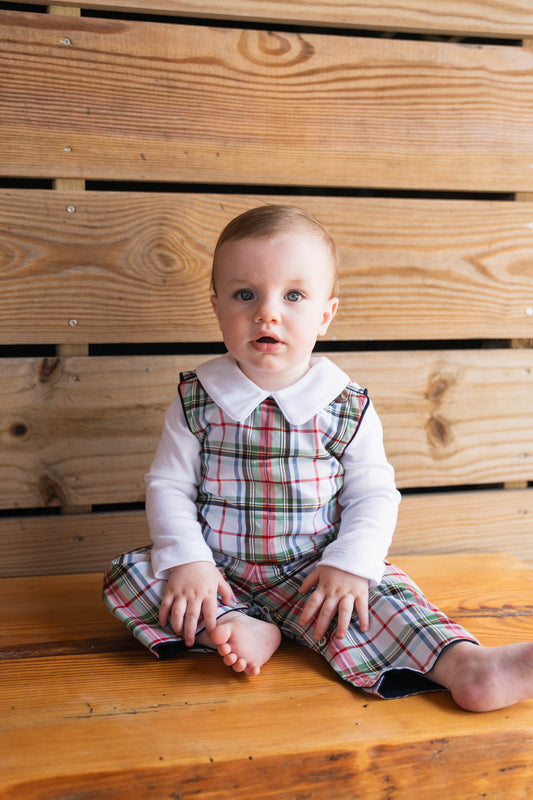 Rivers Reversible Longall Creme Plaid 