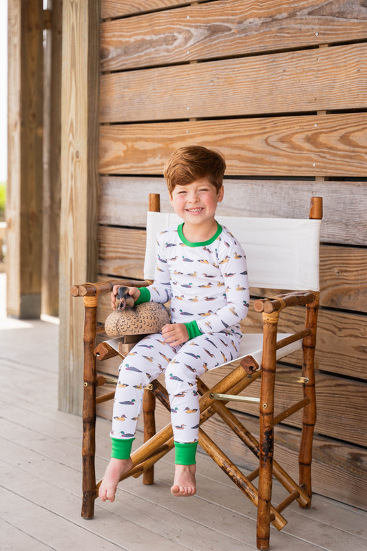 Jekyll Pima 2 Piece Pajamas Mallards