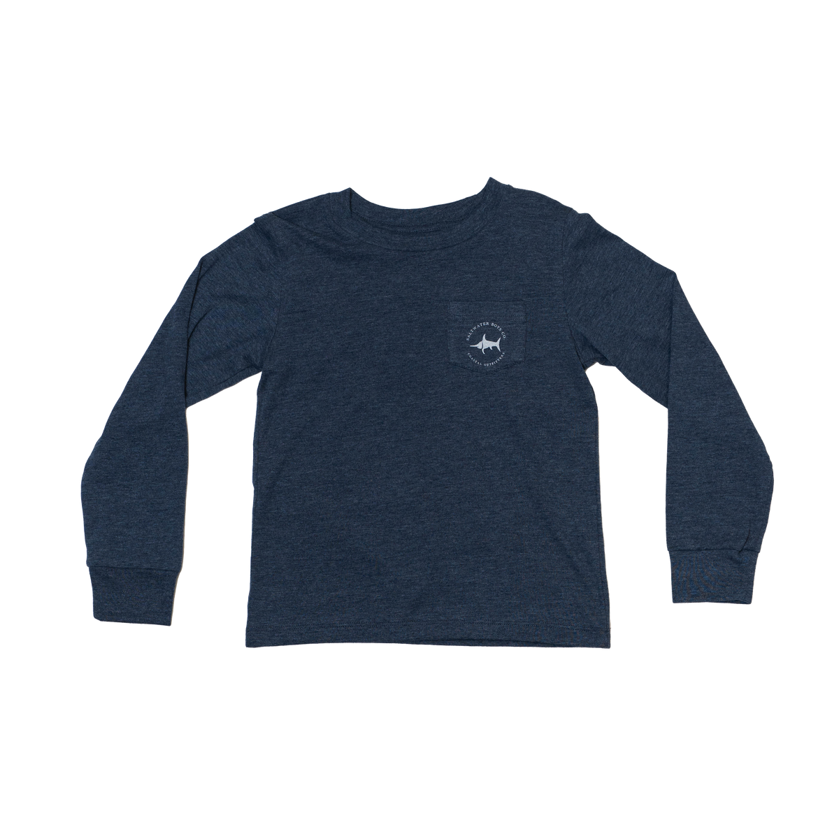Pointer Tee LS - Heather Blue