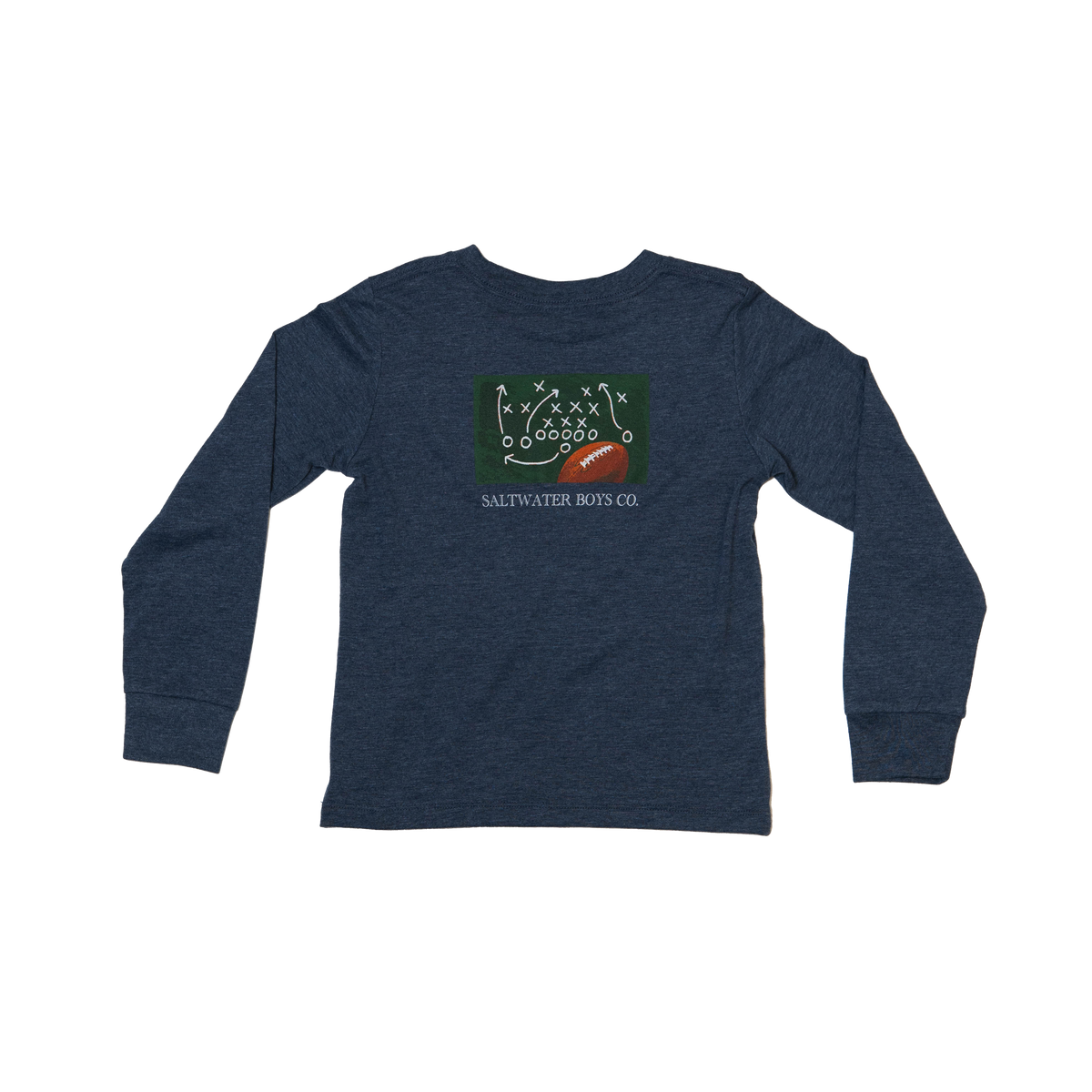 Playbook Tee LS - Heather Blue