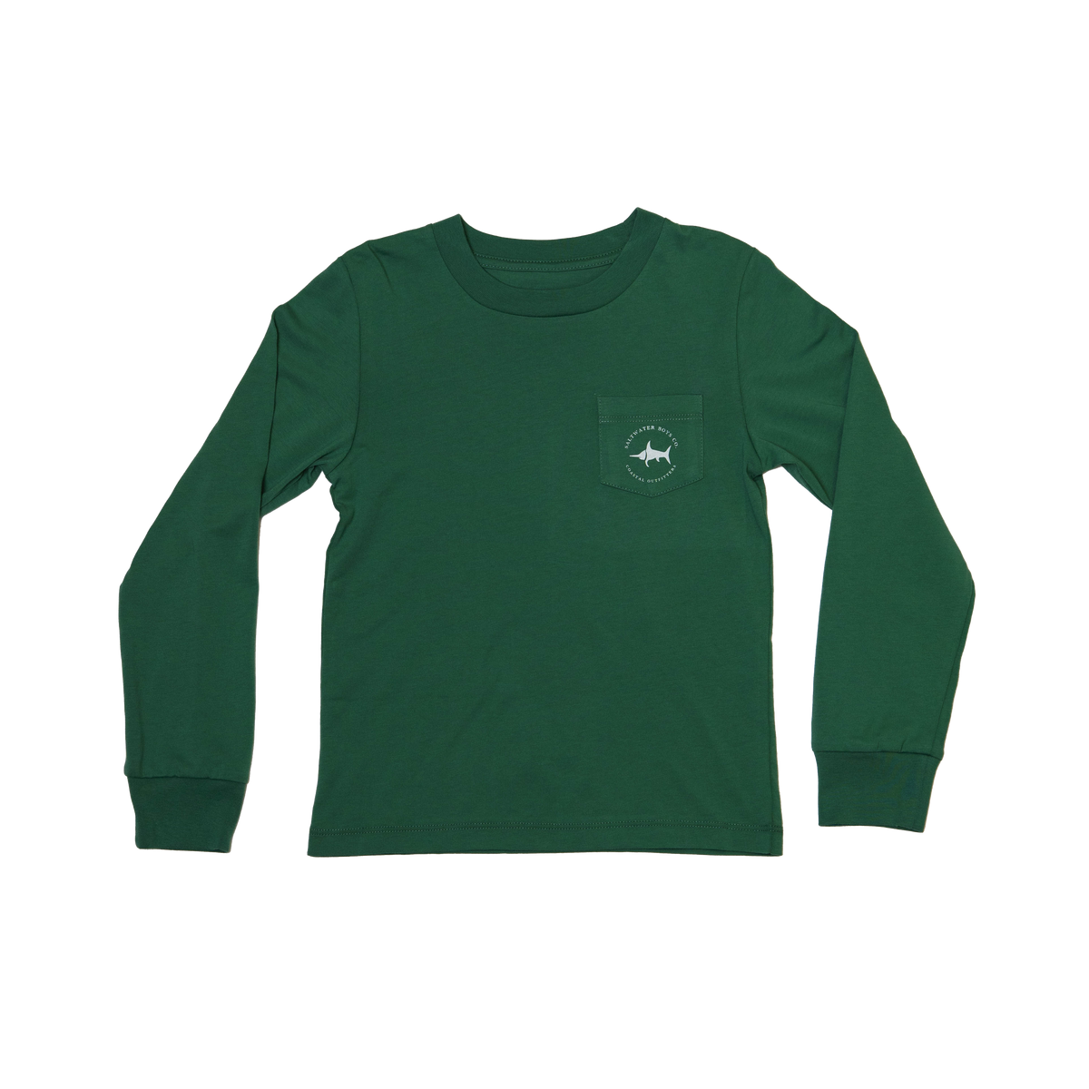 Surf Santa Tee LS - Green