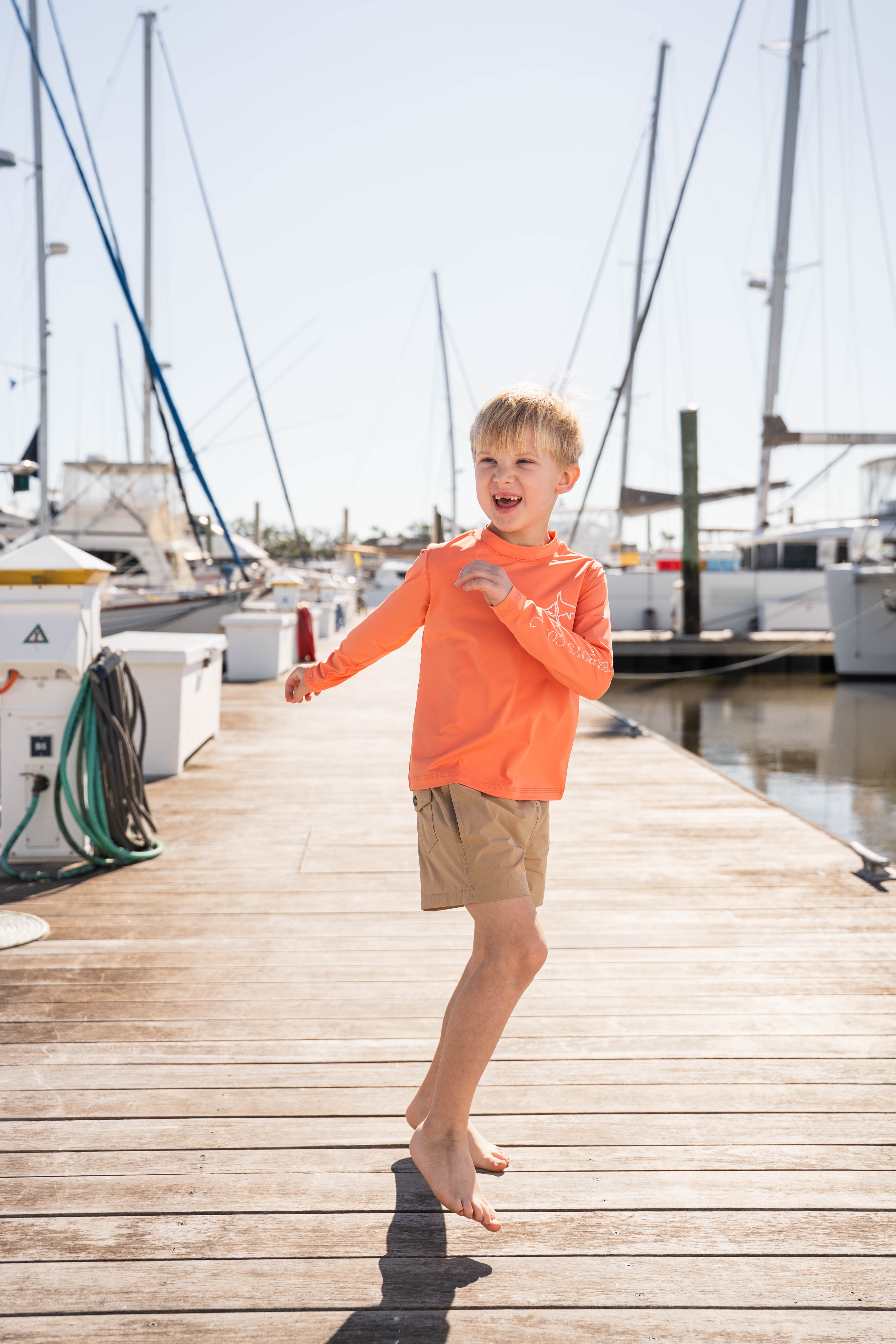 Inlet Boys Performance Short Khaki