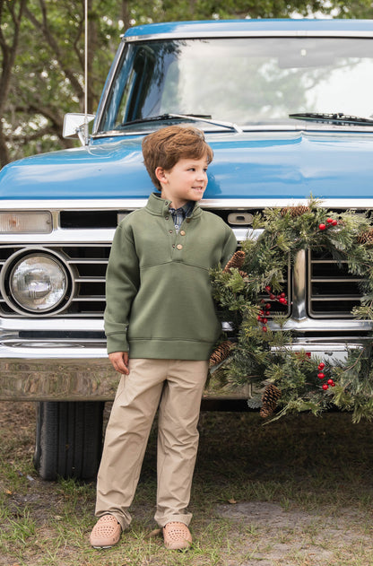 Pierce Performance Pullover  - Green