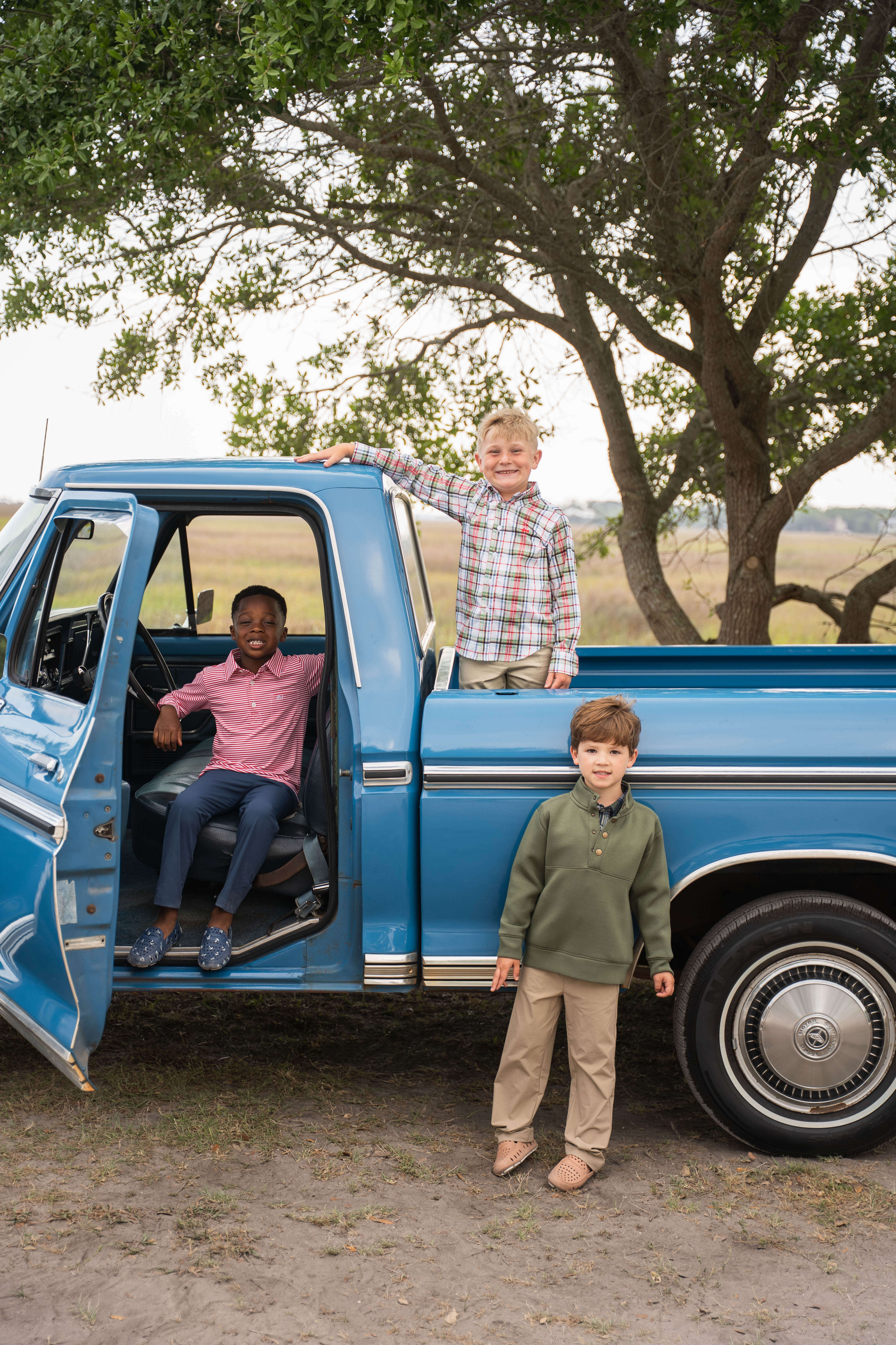 Pierce Boys Performance Pullover  - Green