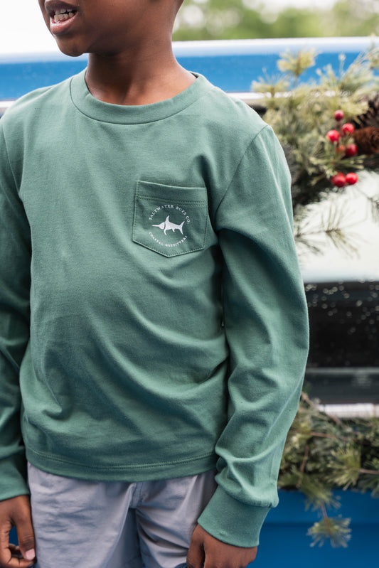 Santa Hat Graphic Tee LS