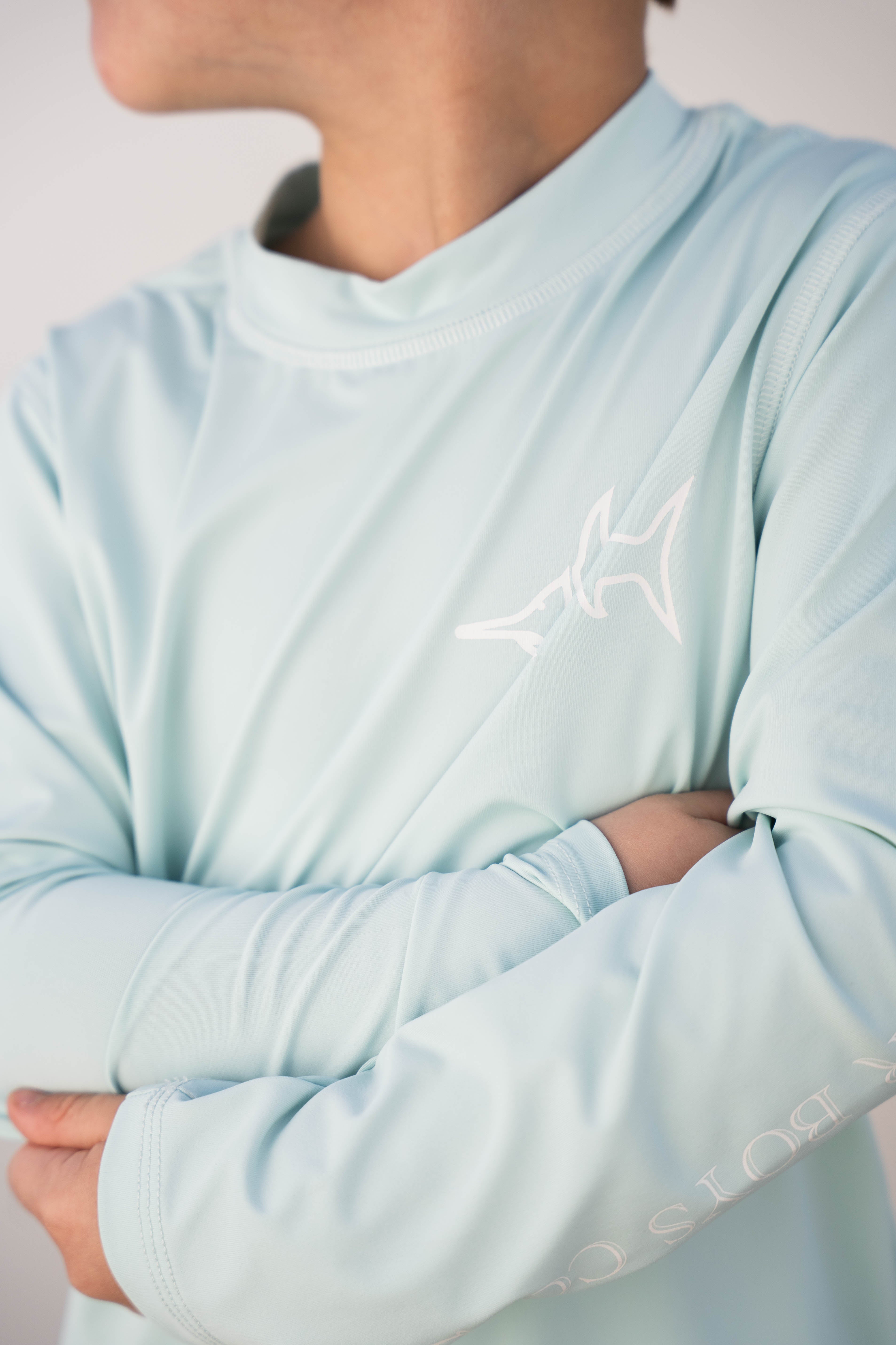 Tybee Rashguard Light Blue
