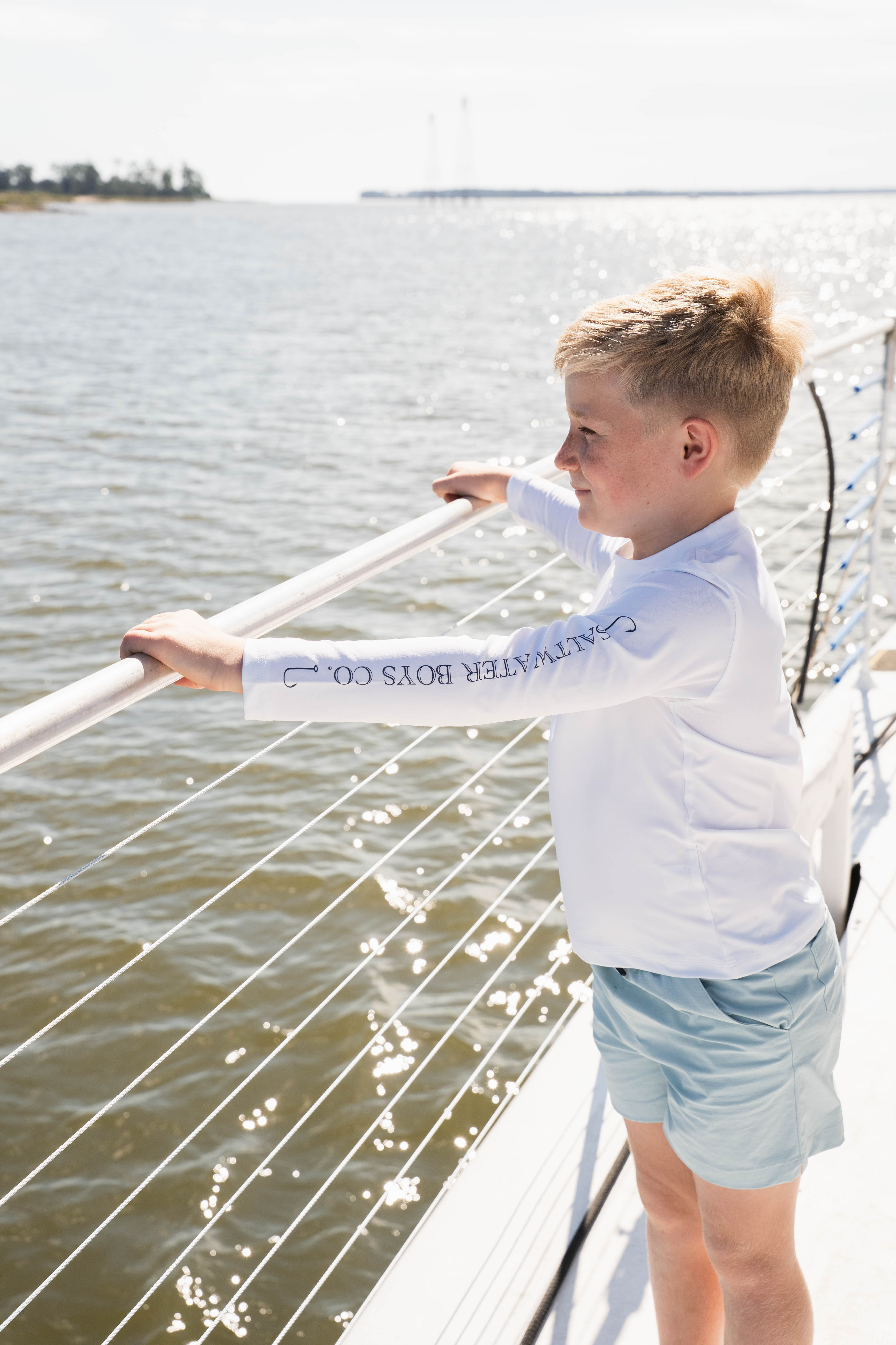 Tybee Rashguard White