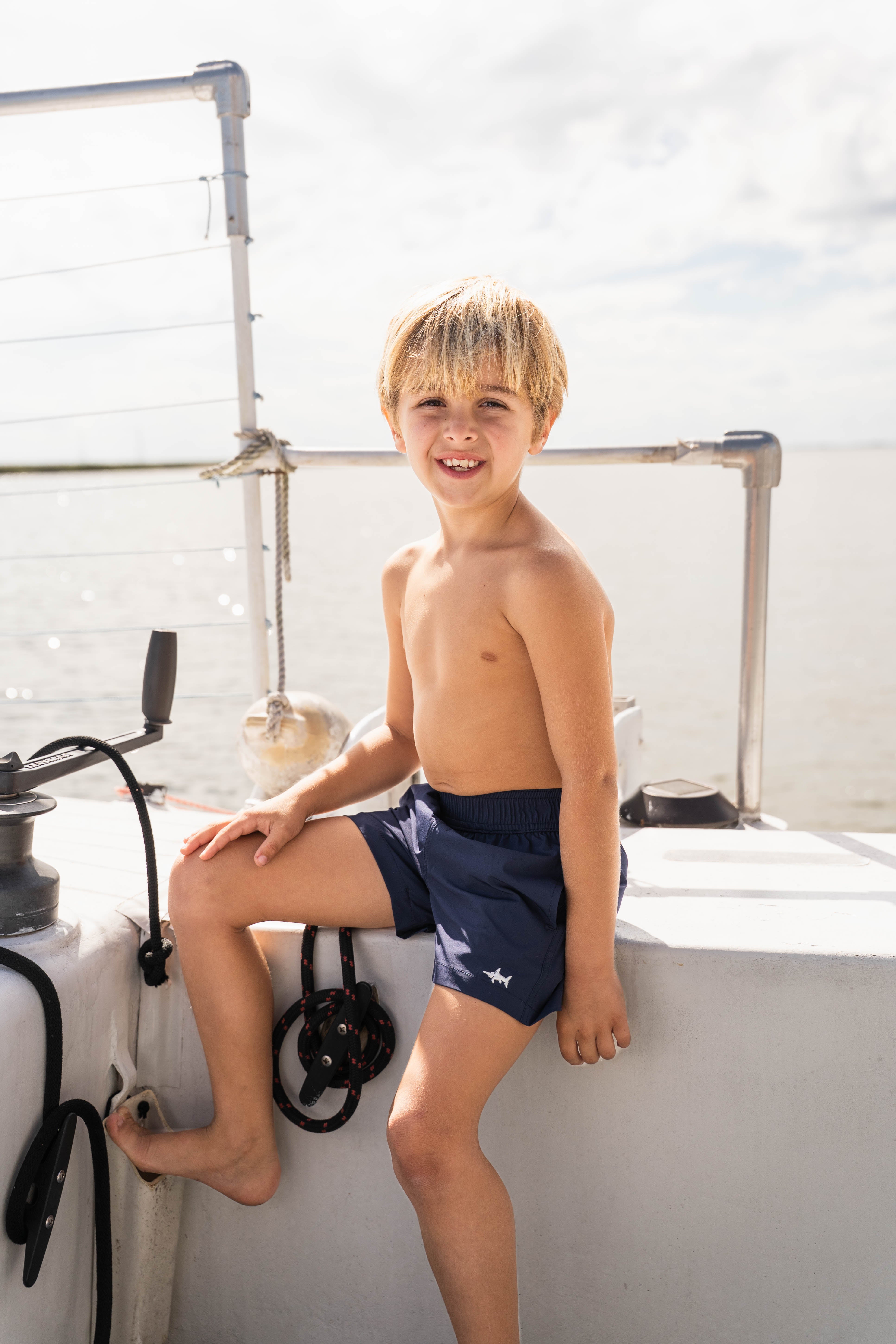 Inlet Boys Performance Short Navy