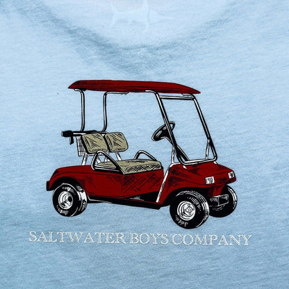 Red Golfcart Graphic Tee