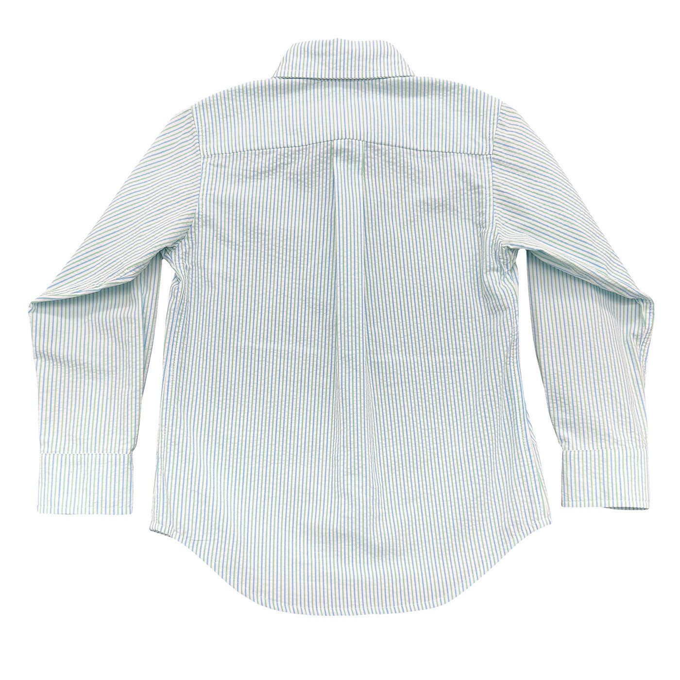 Carter Oxford Shirt Coastal Stripe Seersucker