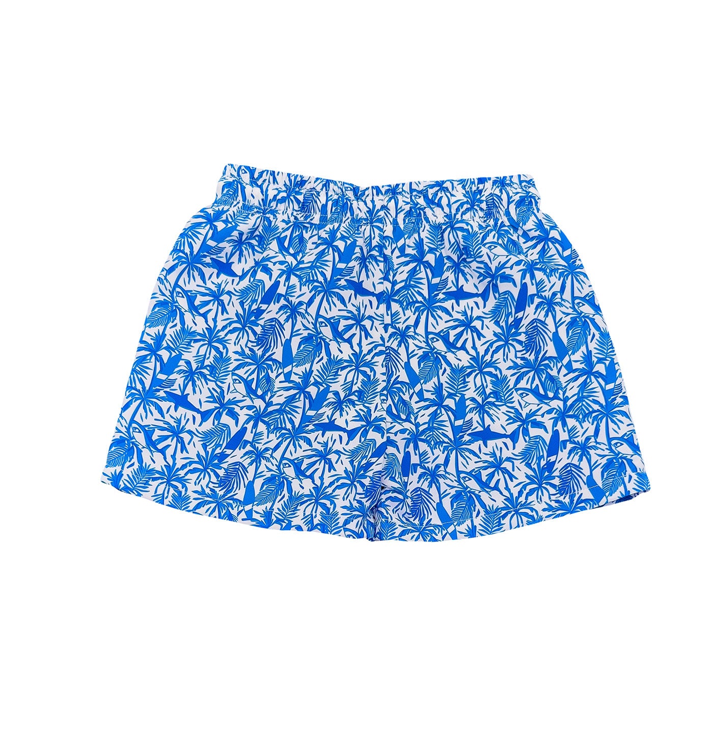 Saint Simons Swim Trunk Blue Surf Toile