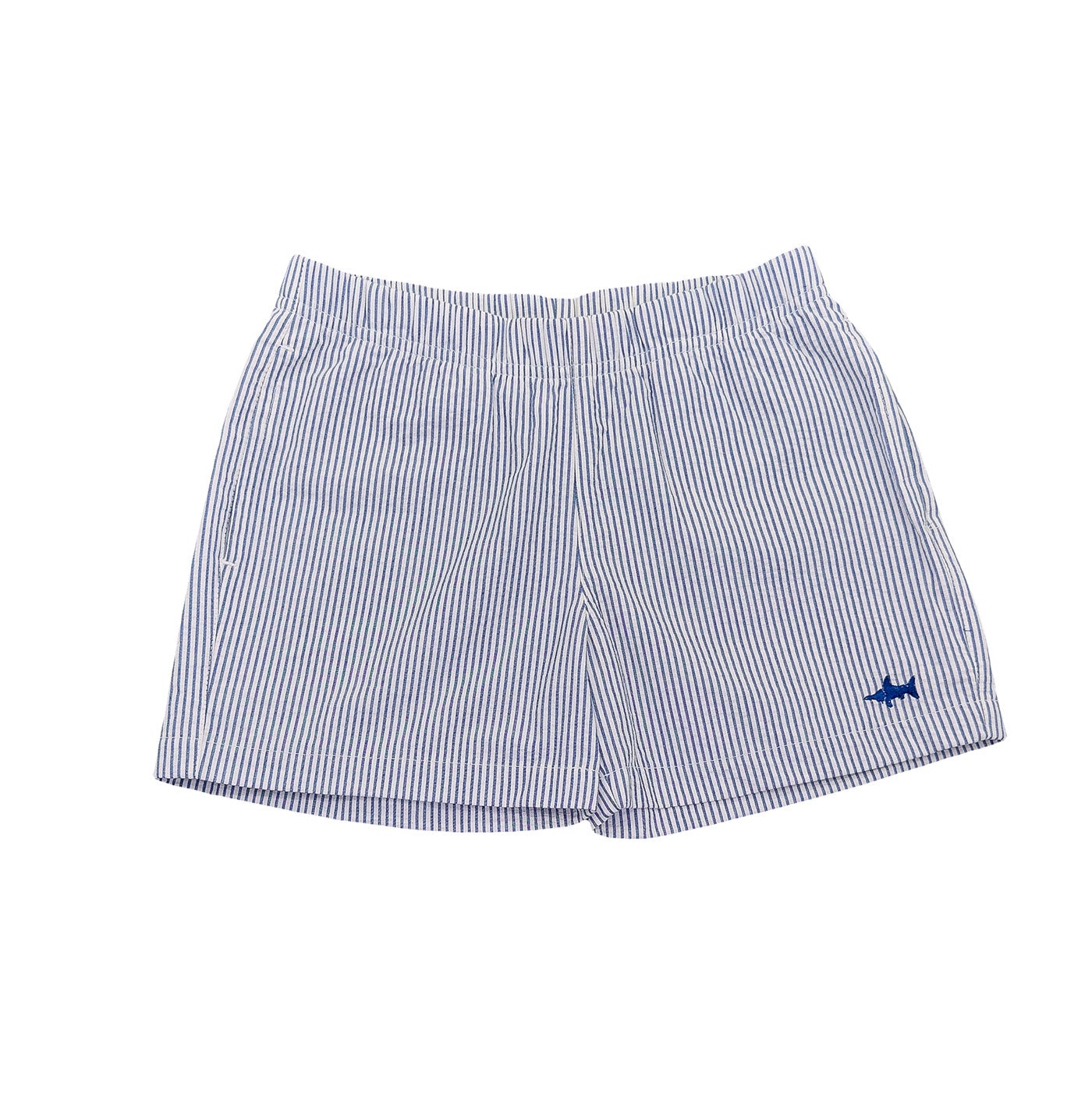 Naples Short Navy Seersucker