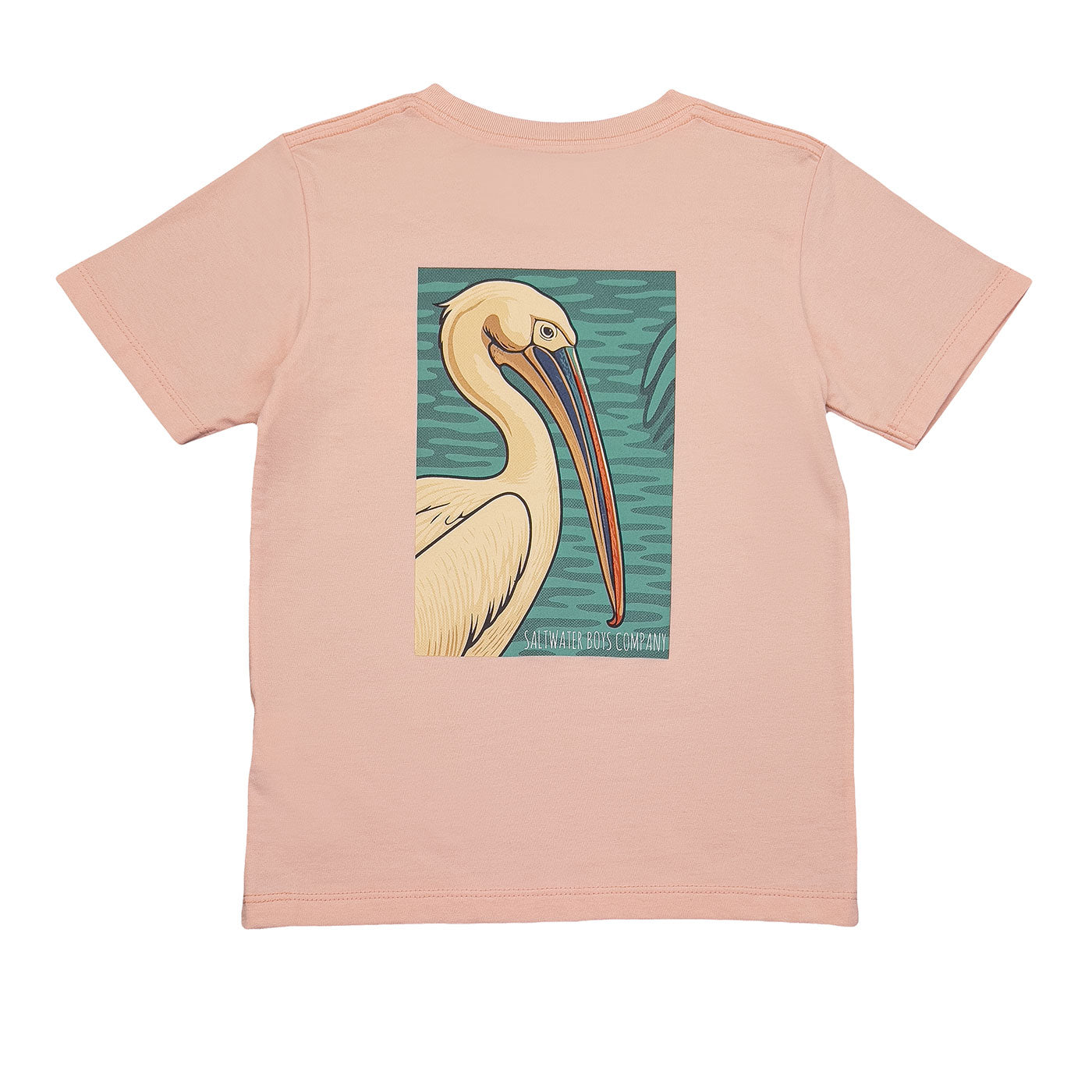 Pelican T-Shirt - Salmon