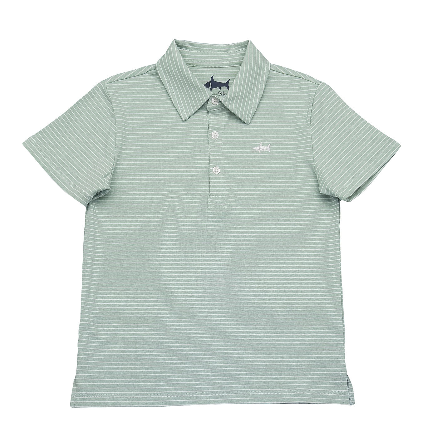 Banks Polo Seafoam/White Stripe