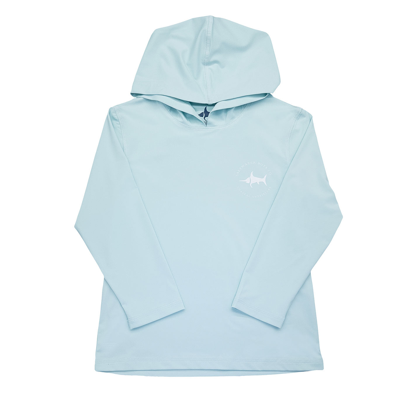 Performance Hoodie Light Blue Wahoo
