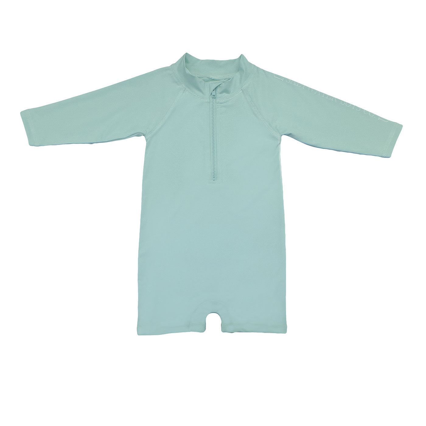Tybee Rashguard Romper Light Blue