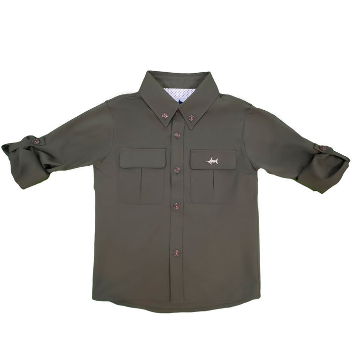 Flagler Fishing Shirt - Olive