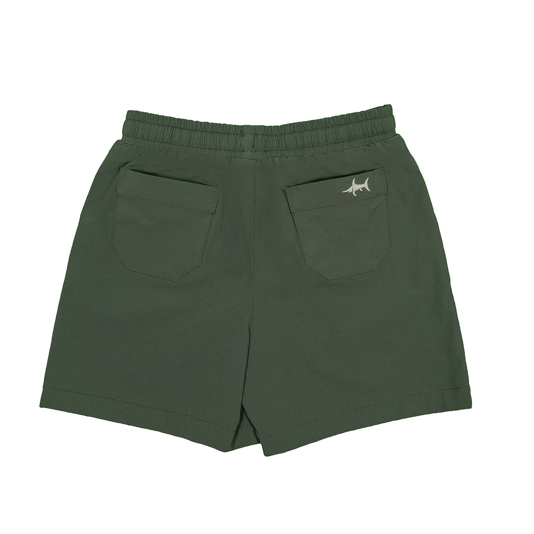 Topsail Performance Short- Olive