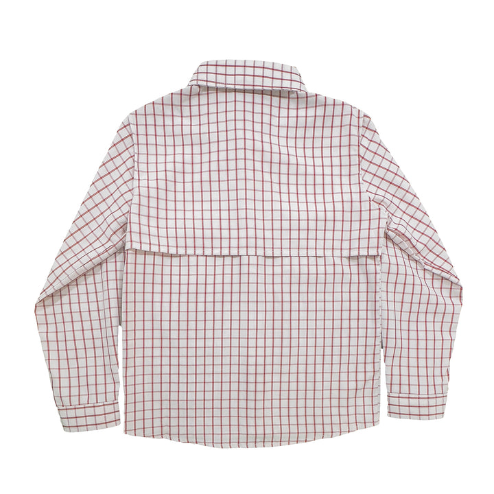 Flagler Fishing Shirt - Red Plaid