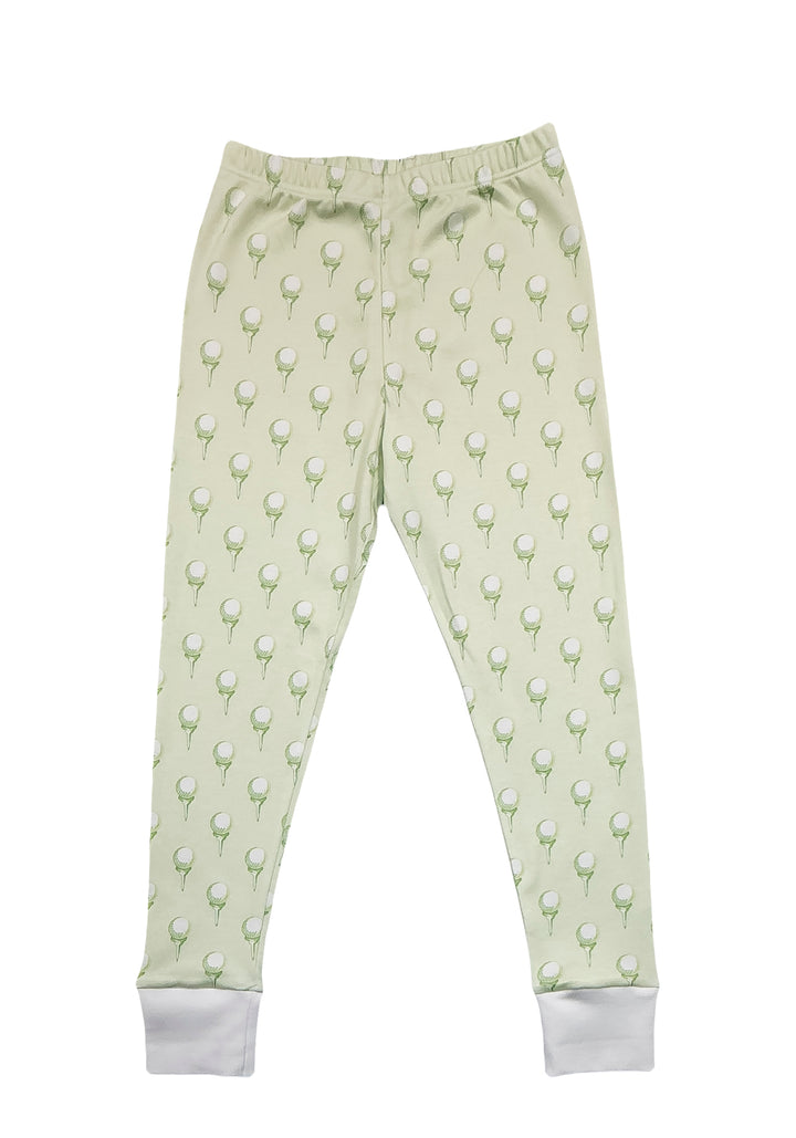 Jekyll 2 Piece Pima Pajamas  - Golf Print