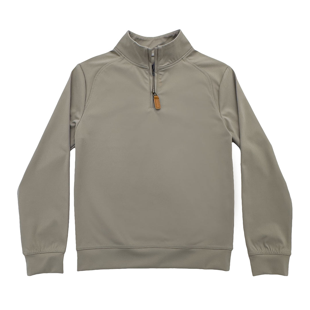 Collins Performance Quarter Zip Khaki 