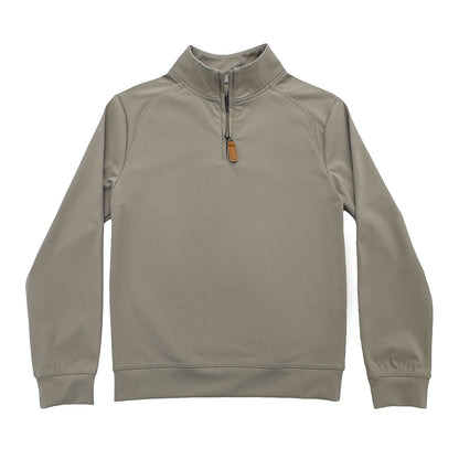 Collins Performance Quarter Zip Khaki 