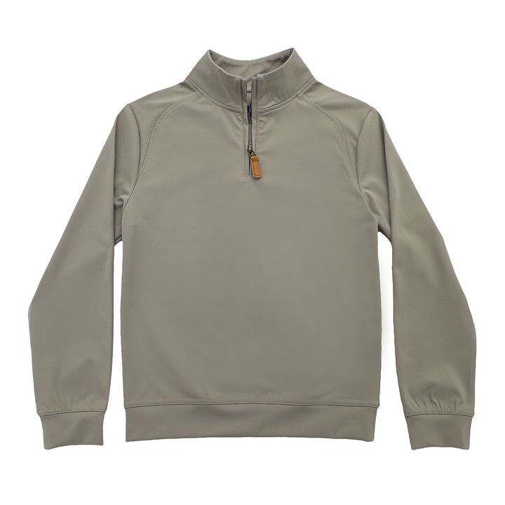 Collins Performance Quarter Zip Khaki 