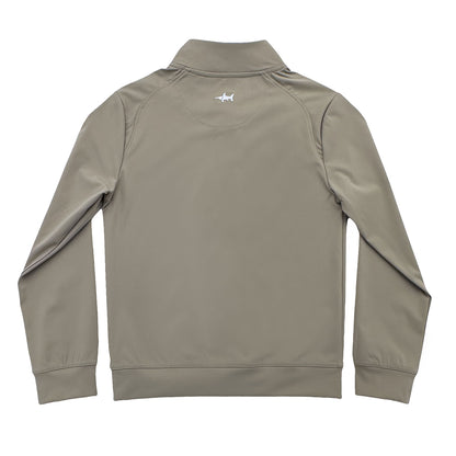 Collins Performance Quarter Zip Khaki 