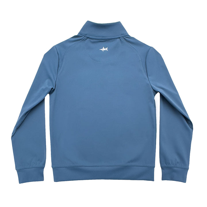 Collins Performance Quarter Zip Blue