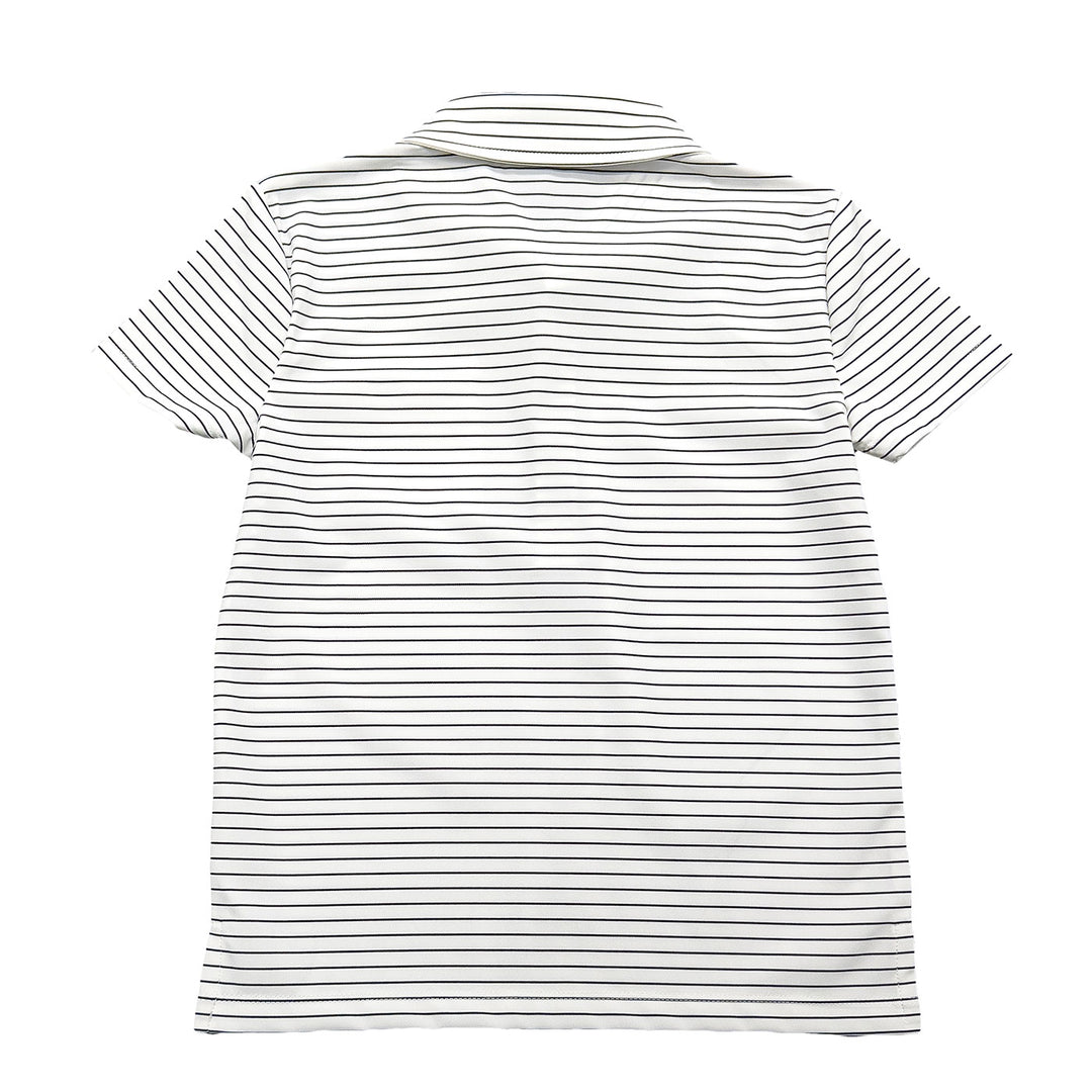 Marco Performance Polo White Stripe